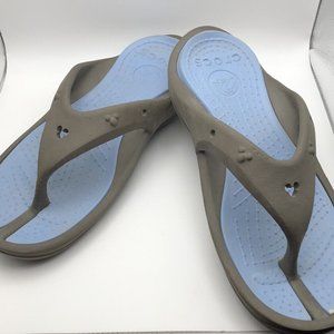 Disney World Mickey Mouse Crocs Flip Flops Size 13 Mens